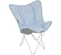 Bo-Camp - Pastel - Fauteuil Relax - Murat - Polyester Oxford - Bleu