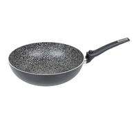 Bo-Camp - Poêle Wok - Tourner - Manche de poêle pliable - Induction - Ø 28 cm
