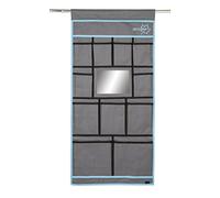 Bo-Camp - Range-tout - 11-Compartiments - Miroir - 45x90 cm, Anthracite