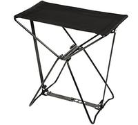 Bo-Camp - Tabouret portable - Compact - Acier - Noir