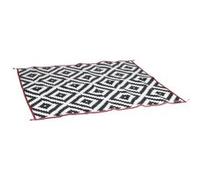 Bo-Camp Tapis d'extérieur Chill mat Lewisham 2x1,8 m M noir et blanc G