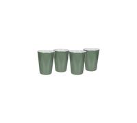 Bo-Camp - Tasse - Bicolore - Mélamine - 4 Pièces - Vert
