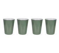 Bo-Camp Two-Tone Tasse Mélamine 4 Pièces - Vert