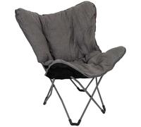 Bo-Camp - Urban Outdoor - Fauteuil Papillon - Grainger - L - Nika - Gris