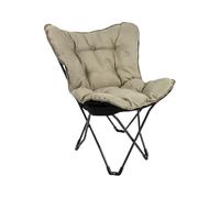 Bo-Camp - Urban Outdoor - Fauteuil Papillon - Redbridge - M - Polyester Oxford - Beige
