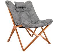 Bo-Camp - Urban Outdoor - Fauteuil Relax - Bloomsbury Comfort - Gris