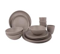 Bo-Camp Urban Outdoor Hoxton Vaisselle 16 Pièces - Beige