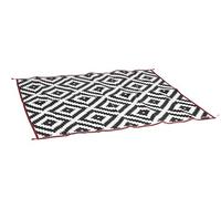 Bo-Camp - Urban Outdoor - Tapis Détente - Lewisham - Polypropylène - Noir/Blanc - M