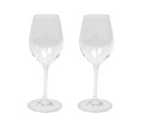 Bo-Camp Verre à vin blanc Antidérapant 330 ml 2 Pièces