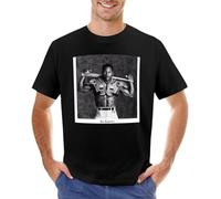 Bo Jackson Tee T-Shirt Animal Print Shirt for Mens Funny T Shirt Plain T Shirts Men Black S