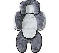 Bo Jungle Coussin de Voyage 3 en 1 Noir/Gris