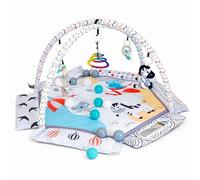 Bo Jungle - Tapis d'éveil bébé piscine à balles pliable Expédition Safari - 62 x 50 cm