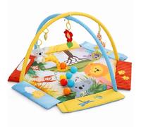Bo Jungle - Tapis d'éveil bébé piscine à balles pliable Jungle Palenquo - 62 x 50 cm
