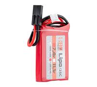 BO Manufacture 1 Stick Batterie Lipo 2S 7.4V 1200mAh 25C Peq