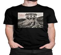 Bo-N Jo-VI This House is Not for Sale Men's Tees Round Neck Leisure Short Sleeve T-Shirt Black S