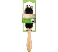 Bo... Paris - Brosse à cheveux en bois Brosse spécial démêlage Poils de sanglier et nylon Cheveux fins, bouclés, courts Lot de 1