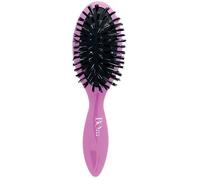 Bo... Paris - Brosse cheveux spécial démêlage - Brosse à cheveux avec poils en nylon - Brosse format nomade - Pour tous types de cheveux - Lot de 1