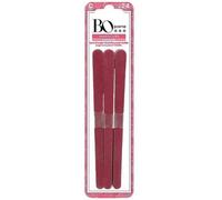 BO PARIS Lot de 24 Limes à ongles Émeri - Grand modèle C