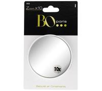 Bo... Paris - Miroir Rond à Ventouse - Grossissant Zoom x10 - Miroir de Maquillage - Lot de 1