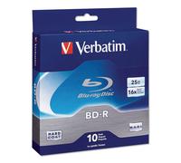 Bo te de 10 disques BD-R 25 Go 16X de Verbatim