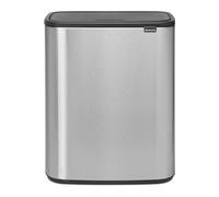 Brabantia Bo Touch Bin 2x30 L Acier mat