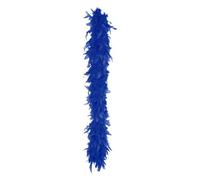 Boa en plumes - Bleu cobalt - 180cm - Accessoire de déguisement pour adulte femme