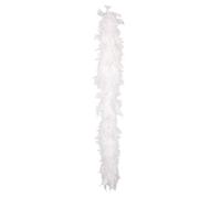 Boa en plumes - BOLAND - Blanc - Accessoire de déguisement - Soirée à thème - Robe de charleston - Costume de spectacle