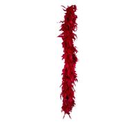 Boa en plumes - Bordeaux - 180cm - Femme - Adulte