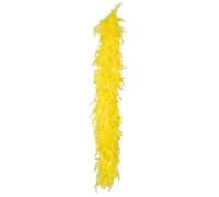 Boland – Boa en plumes – Jaune – 180 cm – Taille unique – Idéal pour déguisement