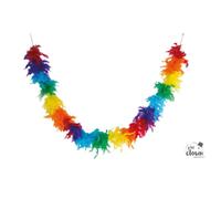 Boa en plumes - PTIT CLOWN - 1 80m - Multicolore - Accessoire de soirée