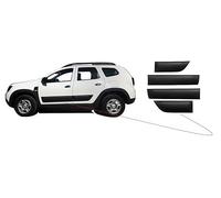 boa line Kit de corps de moulage latéral de protecteur de porte en ABS 4 pièces, 2018-2023 pour Dacia Duster