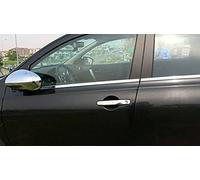Boa Line Lot de 4 cadres de fenêtre en acier inoxydable pour Nissan Qashqai J10 2007-2010