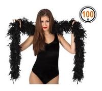 Boa noir plumes 100g Noir G