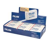 BoÃ®te 12 gommes Professionnel Milan Soft412M Blanc TU