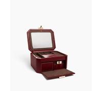 BoÃ®te Ã bijoux avec deux montres femme Le Tanneur Rouge 26x14x21 cm