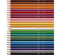 BoÃ®te de 12 crayons couleurs BIC Intensity Multicolore TU