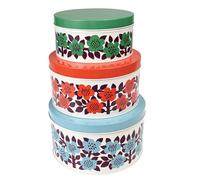BoÃ®tes rondes Rex London Astrid Flower (x3) Blanc TU