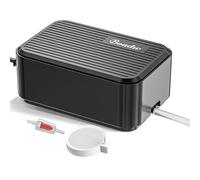 Boadw Bulleur Aquarium Nano Silent Mini Pompe à air pour Aquarium jusqu'à 100L avec Un Pierre à Bulles Ultra-silencieuse <33 DB 2,3 W