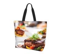 BOAIHH Beau sac à bandoulière léger pour femme, grande capacité, sac à provisions pour un usage quotidien et le travail