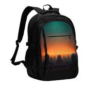 BOAIHH Dim Movie Cinéma Sac à dos grande capacité avec compartiment indépendant pour soulager la pression