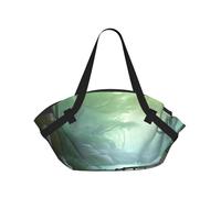 BOAIHH Little Bridge in the East Sac de camping pliable confortable et élégant multi-usages épais et durable Accessoire de voyage spacieux