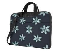 BOAIHH Sac léger pour ordinateur portable avec imprimé camélia tendance beau et simple pour les voyages d'affaires au bureau, Noir , 14 inch