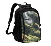 BOAIHH Sea of Clouds Sky Sac à dos grande capacité avec compartiment indépendant pour soulager la pression