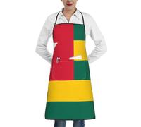 BOAIHH Tablier multifonctionnel Drapeau du Togo Protection confortable et résistant à l'huile Convient pour divers lieux de restauration