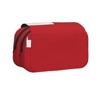 BOAIHH Tonga Flag Trousse à stylos à double coque avec impression pleine largeur Convient pour les croquis, les voyages et l'école