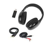 Boannice Casque TV sans Fil avec Emetteur USB 2.4G, avec Un Design Circumaural Adapté à la TV et à la PC, Il est Léger et Confortable, Idéal pour Les Adultes, Les Adolescents et Les Personnes Âgées