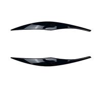 BOANUT Phare Sourcils Paupière pour B&MW Série 3 E90 E91 Berline Touring 2005 2006 2007 2008 2009 2010 2011 (Couleur : A)