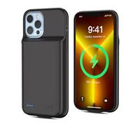 BOANV [8200mAh] Boîtier de Batterie pour iPhone 13 Pro Max, Nouveau boîtier de Charge Rechargeable Haute capacité, Housse de Protection Portable pour iPhone 13 Pro Max (1 Pack)