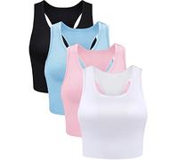 Boao Basique pour Femme, Noir, Blanc, Bleu, Rose, S