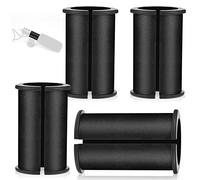 Boao Lot de 4 tubes d'espacement en caoutchouc pour microphone compatibles avec Rode NTG Shotgun Fx3